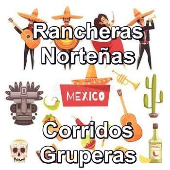 Rancheras/Norteñas/Gruperas/Corridos/Gruperas/Popular